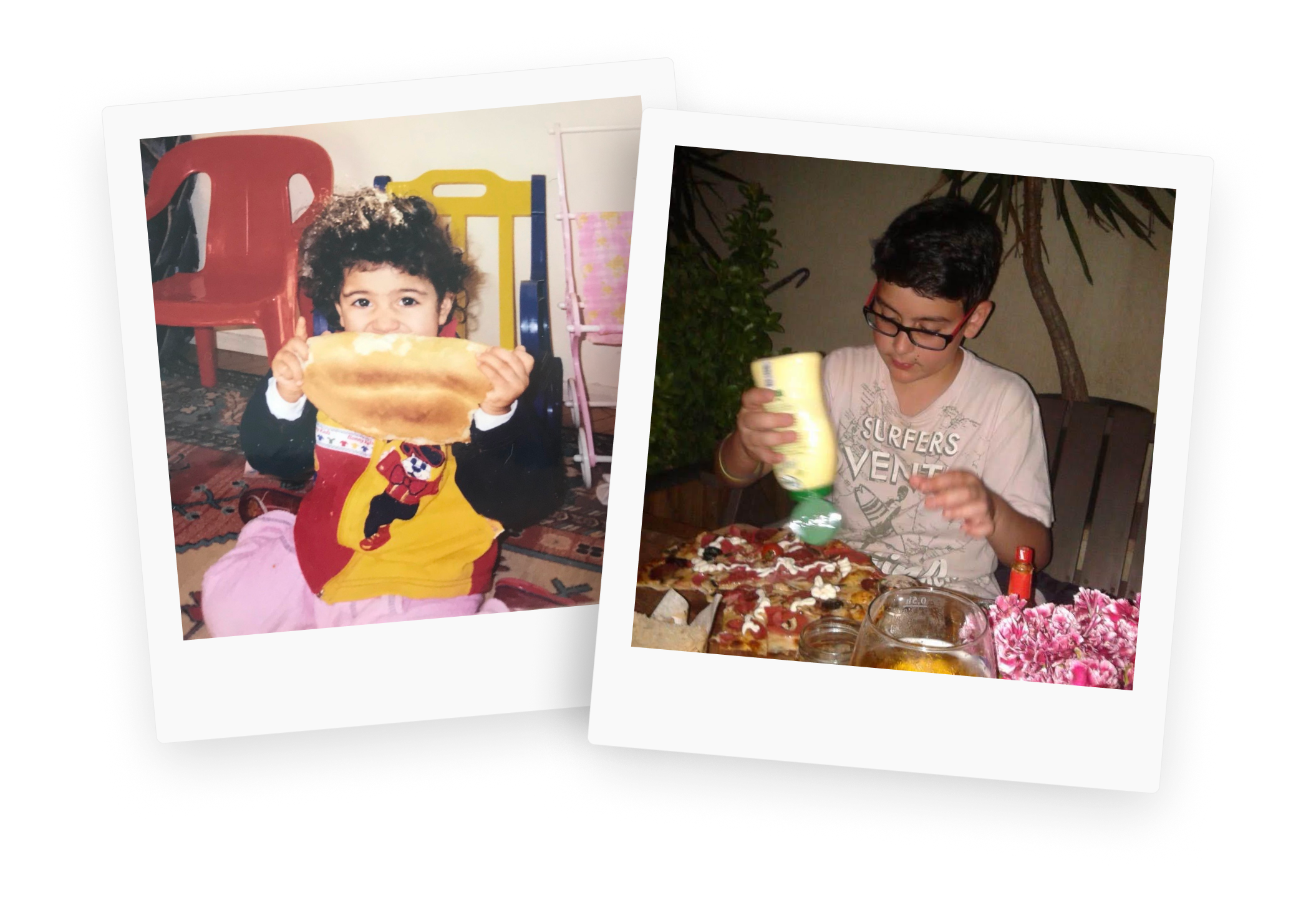 Gülenay and Efe, the founders of Plate.